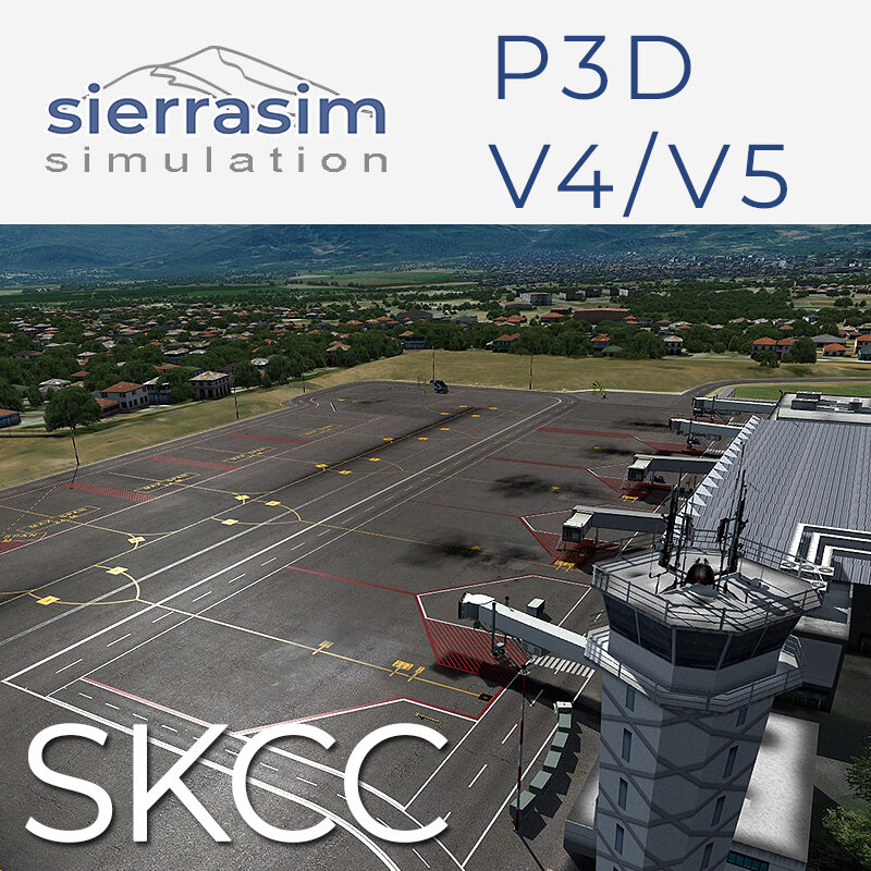 SKCC CAMILO DAZA INTERNATIONAL AIRPORT V1 P3DV4  P3DV5