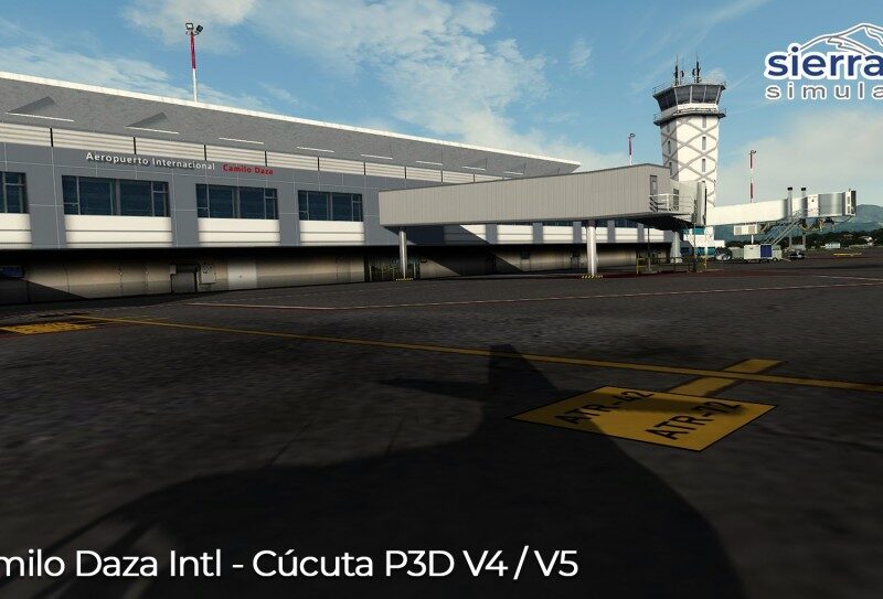 SKCC CAMILO DAZA INTERNATIONAL AIRPORT V1 P3DV4  P3DV5